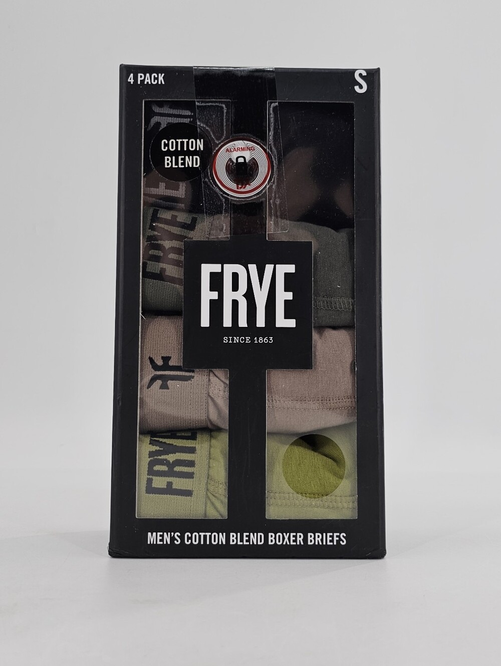 Frye Cotton Blend Boxer Briefs 4 pack Men's Underwear